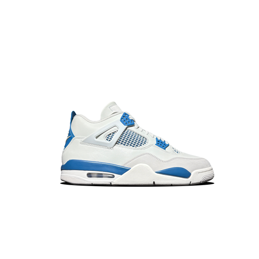 Jordan 4 Retro "Off White/Military Blue"